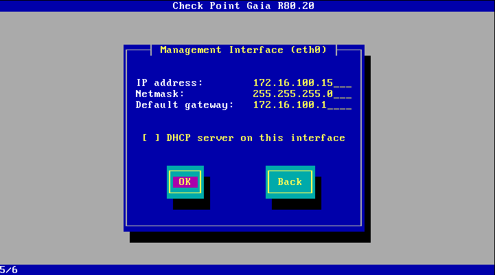 Management Interface (eth0)