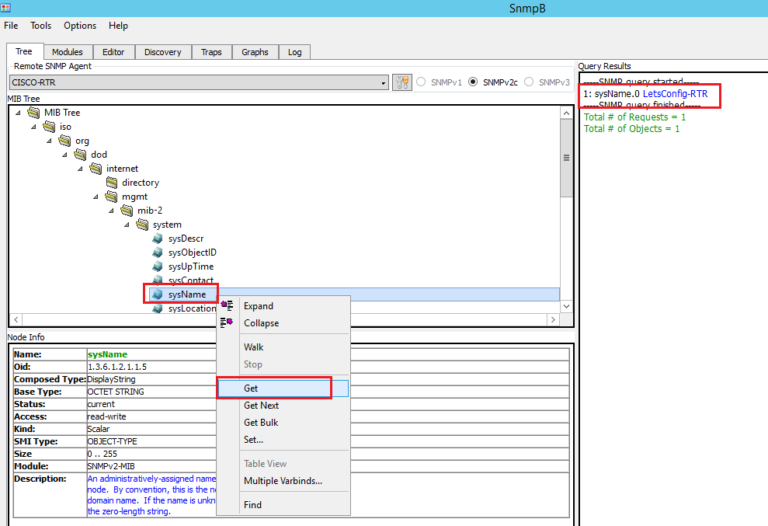 How to configure SNMP v2c in Cisco IOS Devices - LetsConfig